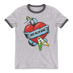 Free Fallin Band Logo Ringer T-Shirt - Image 3