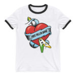 Free Fallin Band Logo Ringer T-Shirt - Image 2