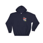 Free Fallin Band Left Chest Logo Hooded Sweatshirt - Image 2