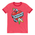 Free Fallin Band Logo Ringer T-Shirt - Image 4